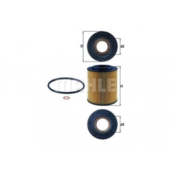 Yağ Filtresi M52 M54 [E36>E65 X3:E83 X5:E53]